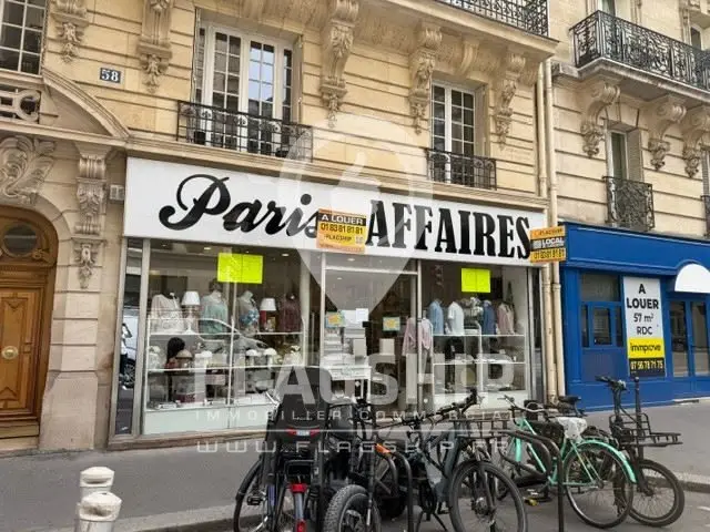 Location — commerce Paris Pierre Demours/niel