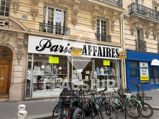Cession de bail — commerce Paris Pierre Demours/niel