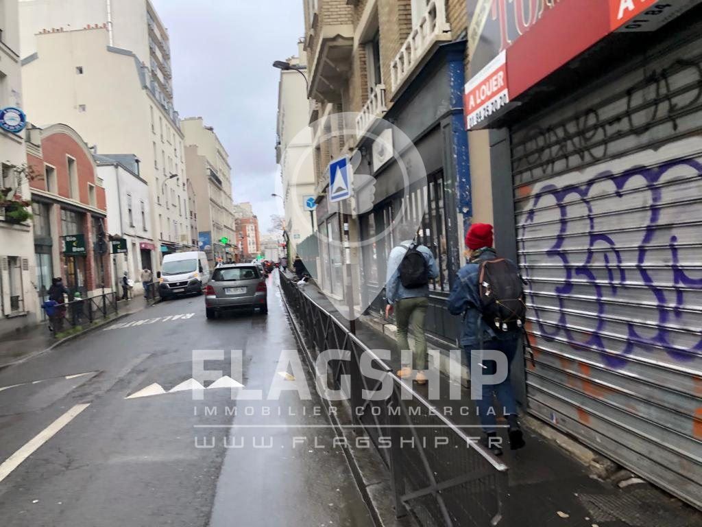 Location Commerce Paris 20 75020 Rue de bagnolet