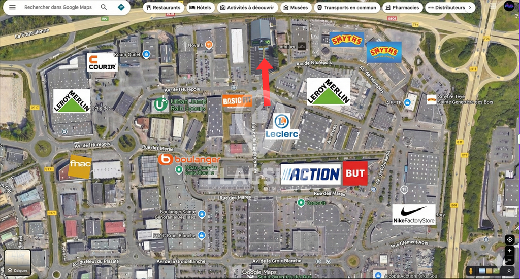 commerce en location sur STE GENEVIEVE DES BOIS (91700)